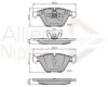 COMLINE ADB01700 Brake Pad Set, disc brake